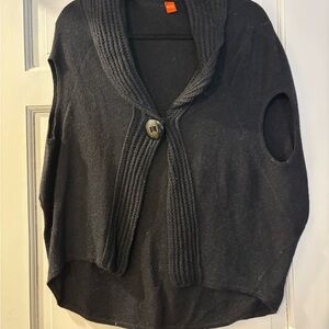 Hugo Boss Orange Label Black Sweater Vest